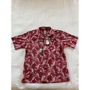 Men's Red Pendleton Aloha Shirt - Large - New with Tags